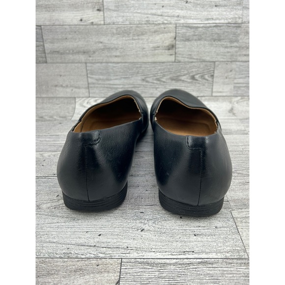 Dansko Fawna Black Leather Loafers Slip On Shoes Womens Size 37 EU 6.5-7 US - Picture 8 of 14